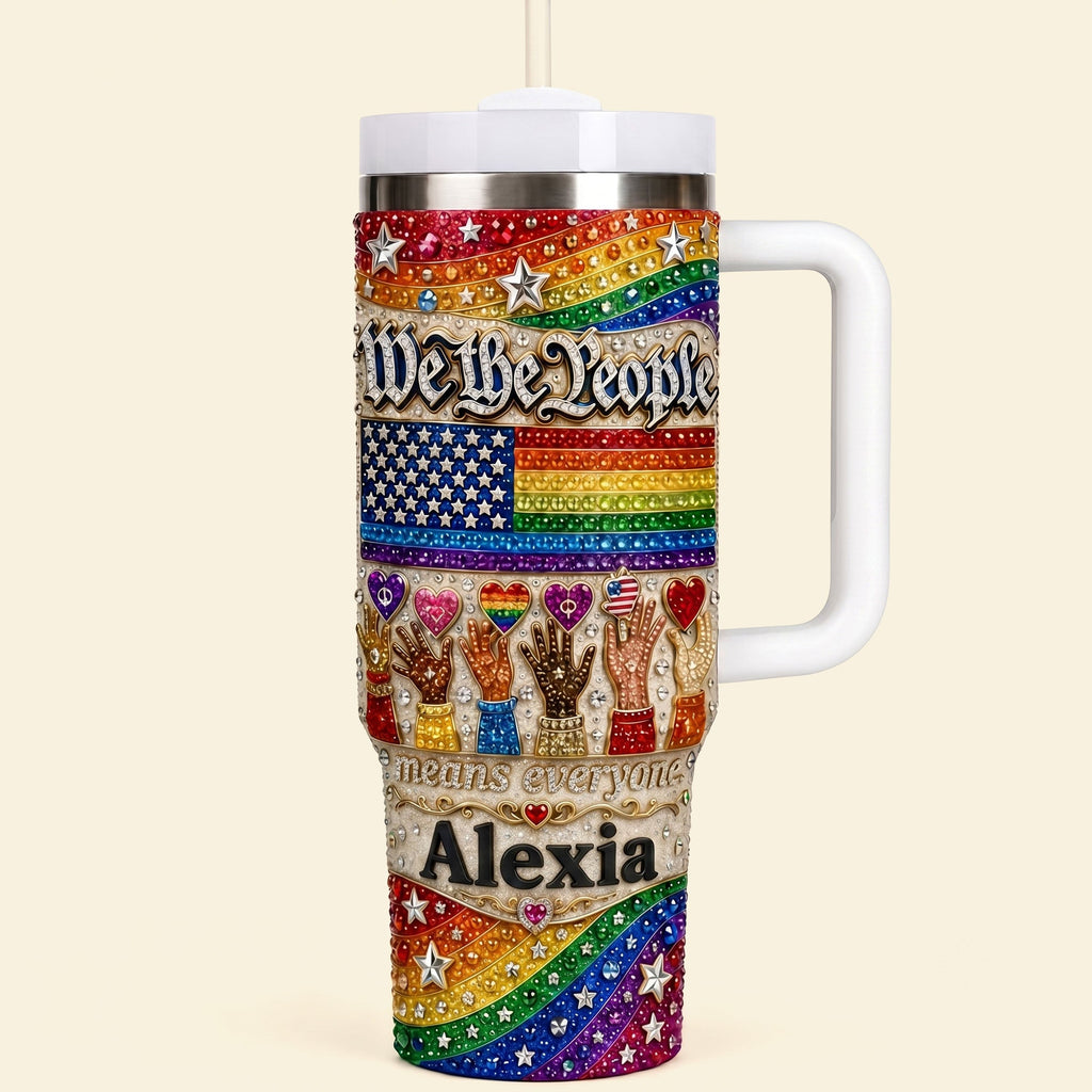 Pride Month We The People Tumbler - Personalized Gifts For LGBT 01pati150626