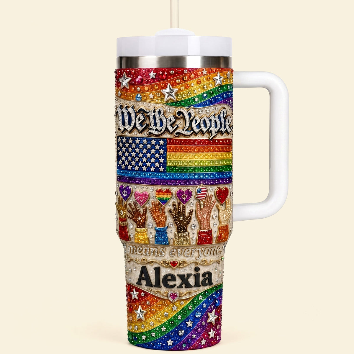 Pride Month We The People Tumbler - Personalized Gifts For LGBT 01pati150626