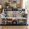 American Road Quited Sofa Cover, Personalized Gifts 02qhti300626
