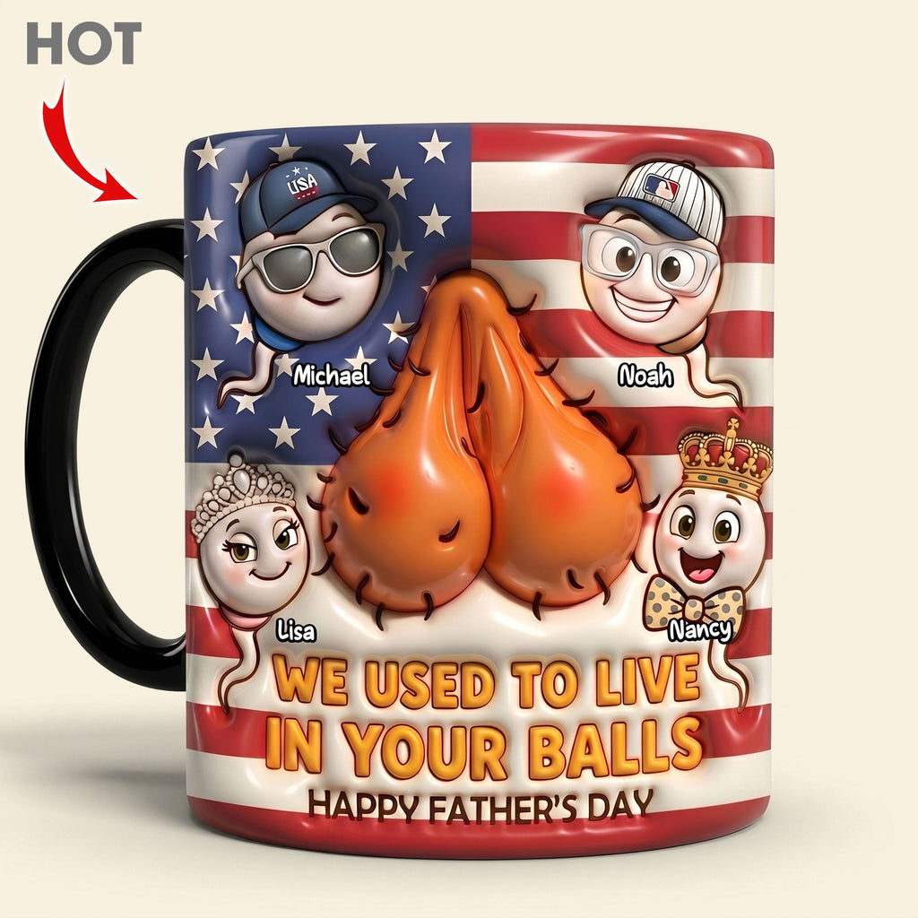 Funny Sperm Magic Mug - Personalized Gifts For Dads 06tyti200526