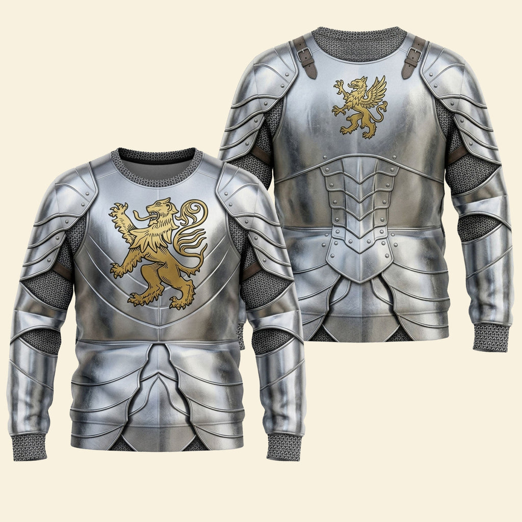 Royal Knight Armor Shirt - Personalized Gifts 01huti030626