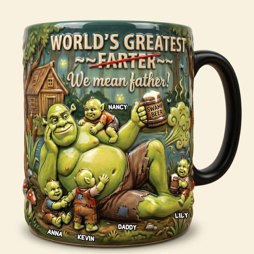 The Ultimate Swamp Dad Magic Coffee Mug - Personalized Gift For Dads 01NATI150526