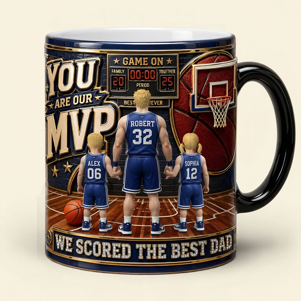 The Best Dad Magic Mug - Personalized Gifts For Dads 041tyti080626