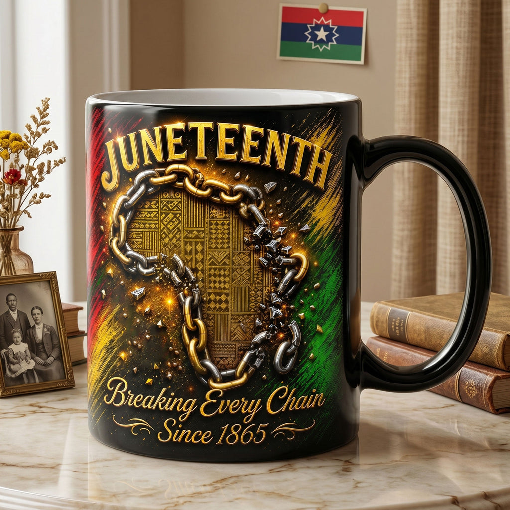 Celebrated 1865 Juneteenth Magic Mug - Personalized Gifts For Patriots 01toti260526