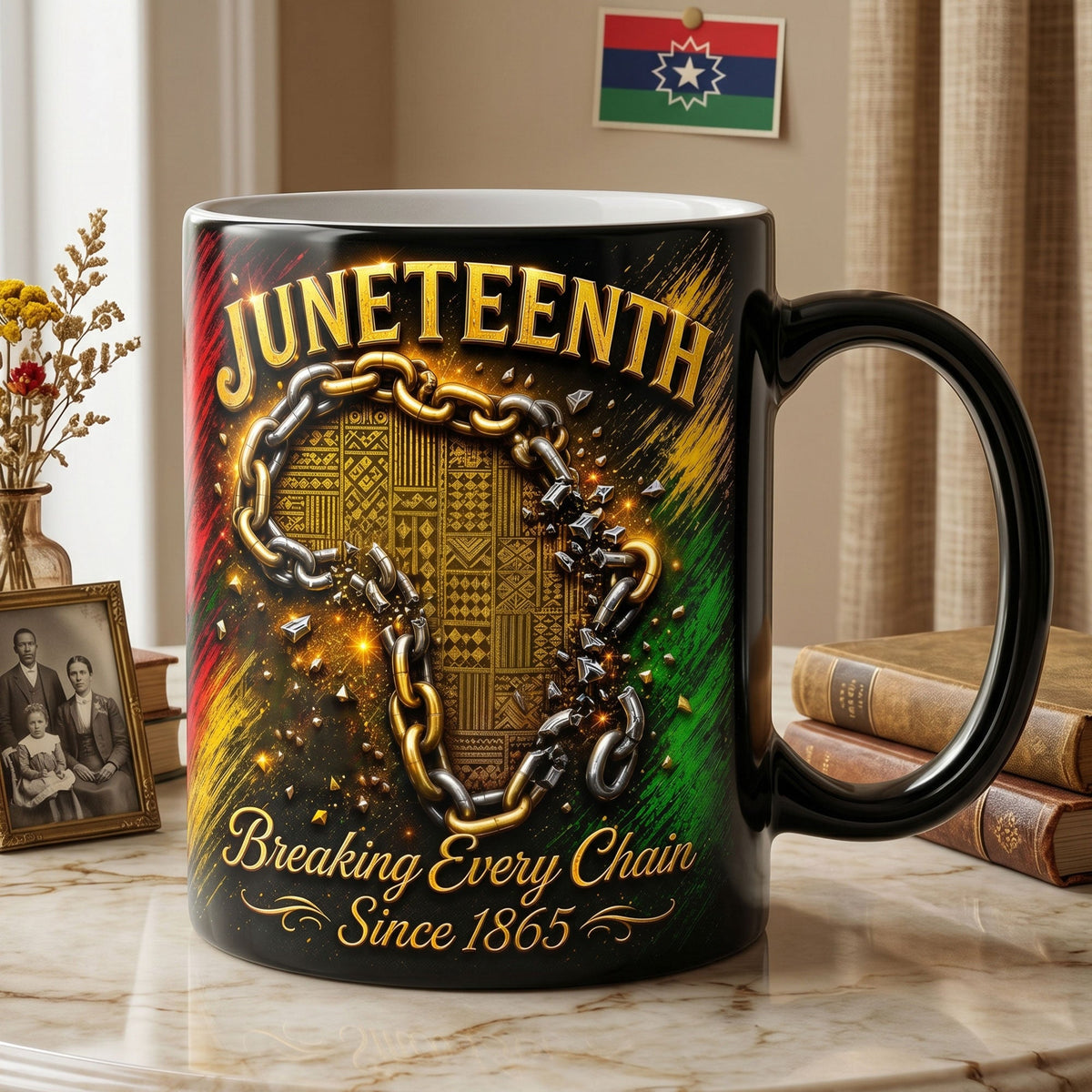 Celebrated 1865 Juneteenth Magic Mug - Personalized Gifts For Patriots 01toti260526