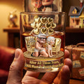 Funny Old Couple Round Glass - Personalized Gifts For Couple 05OHTI040626