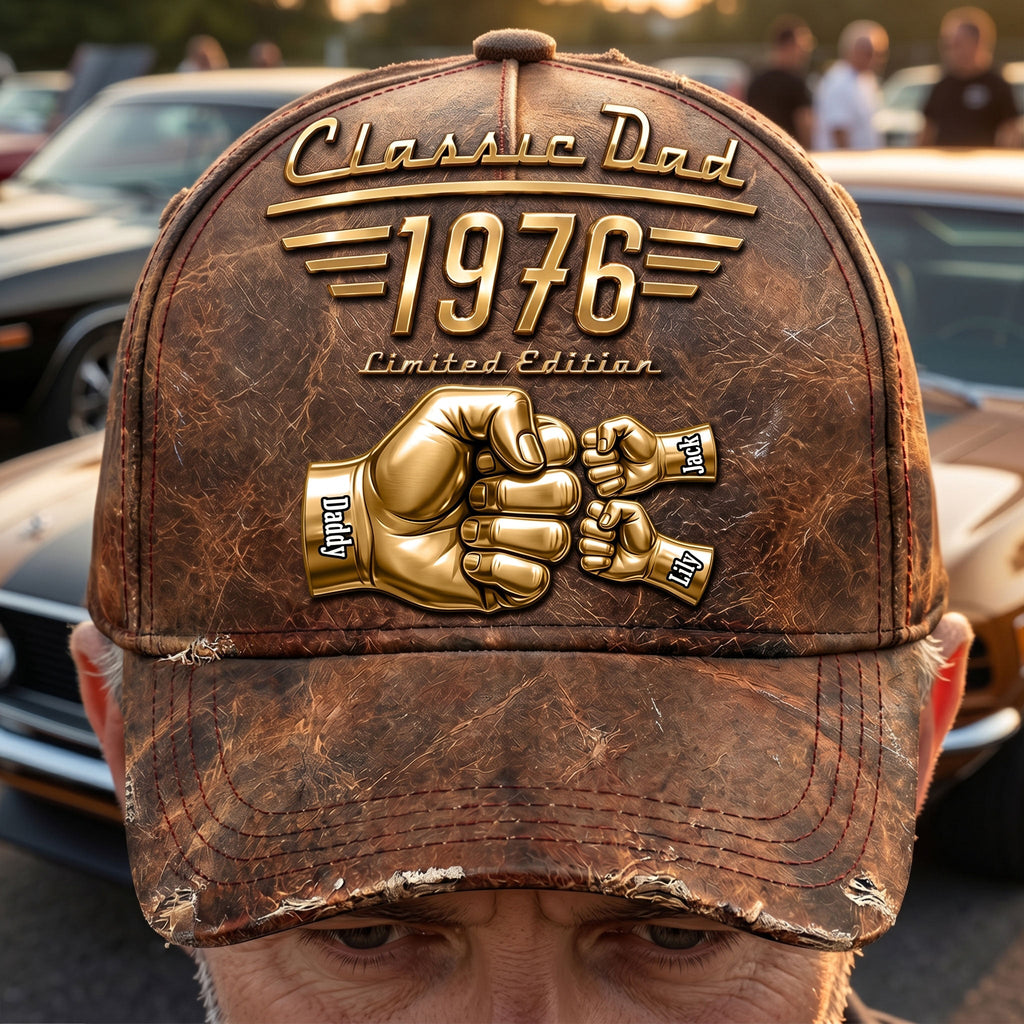 Classic Dad Limited Edition Cap- Personalized Father's Day Gifts 02nati230526