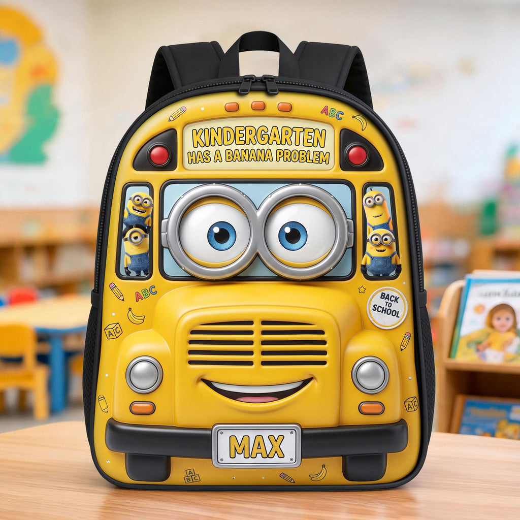 Cute Classroom Adventure Backpack - Personalized Gifts For Kids 03HATI010726