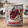 Delicate Circle Quilted Laundry Basket - Personalized Gifts 01PATI150726