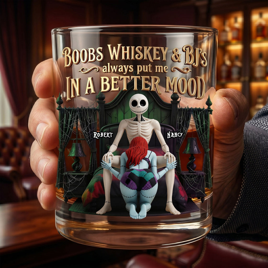 Naughty Couple Round Glass - Personalized Gifts For Couple 02nati160626
