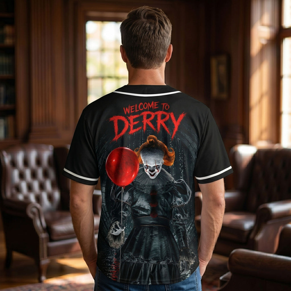 Creepy Carnival Legend Baseball Jersey - Personalized Gifts For Horror Lovers 05NATI110626