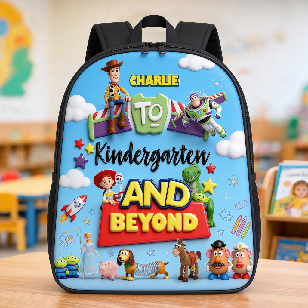 School-Day Adventure Backpack - Personalized Gifts For Kids School Bag 05NATI250626