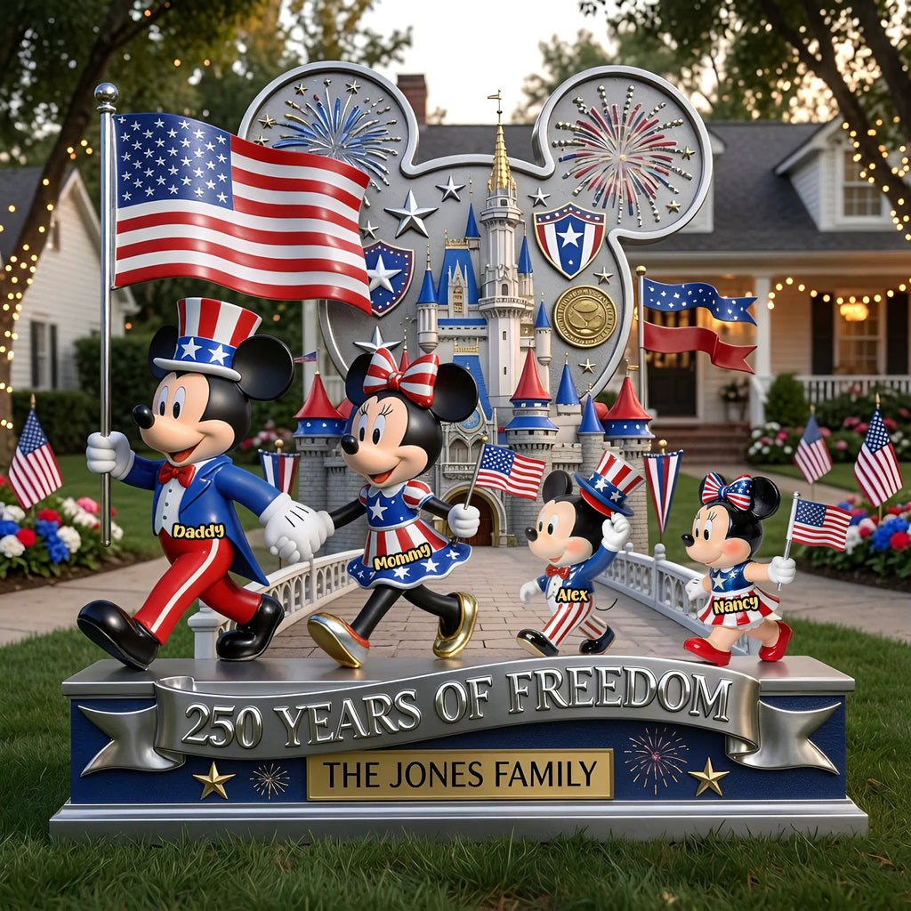 Happy Parade Familiy Metal Sign - Personalized Decor Gifts For Family 05qhti060626