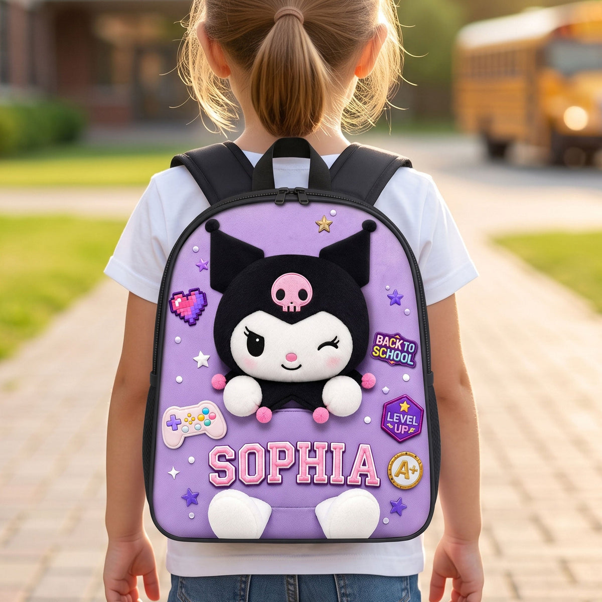 Cute Bunny Backpack - Personalized Gifts For Kids 05HATI260626