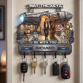 Space Adventure Acrylic Key Hanger - Personalized Gifts 02hati140726
