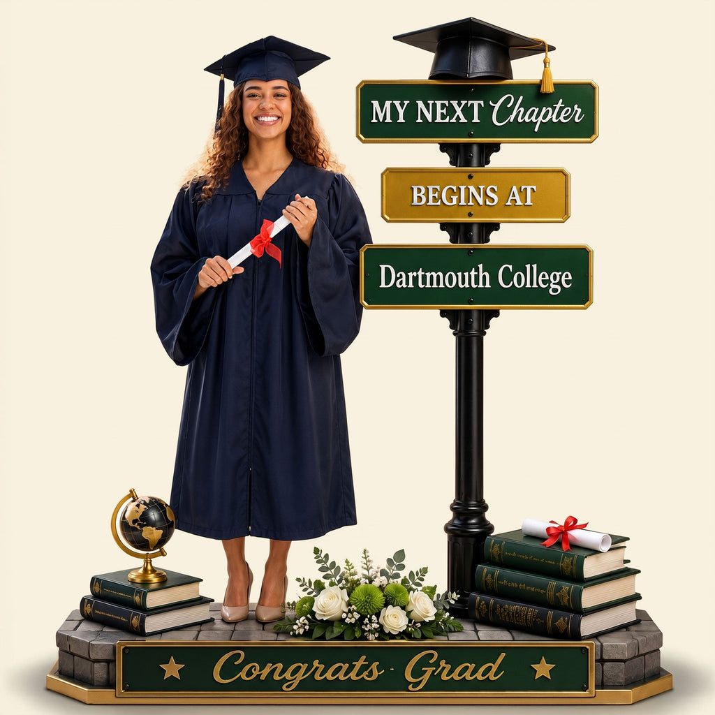Graduation Custom Photo Acrylic Plaque - Personalized Gifts For Graduates 03nati270526