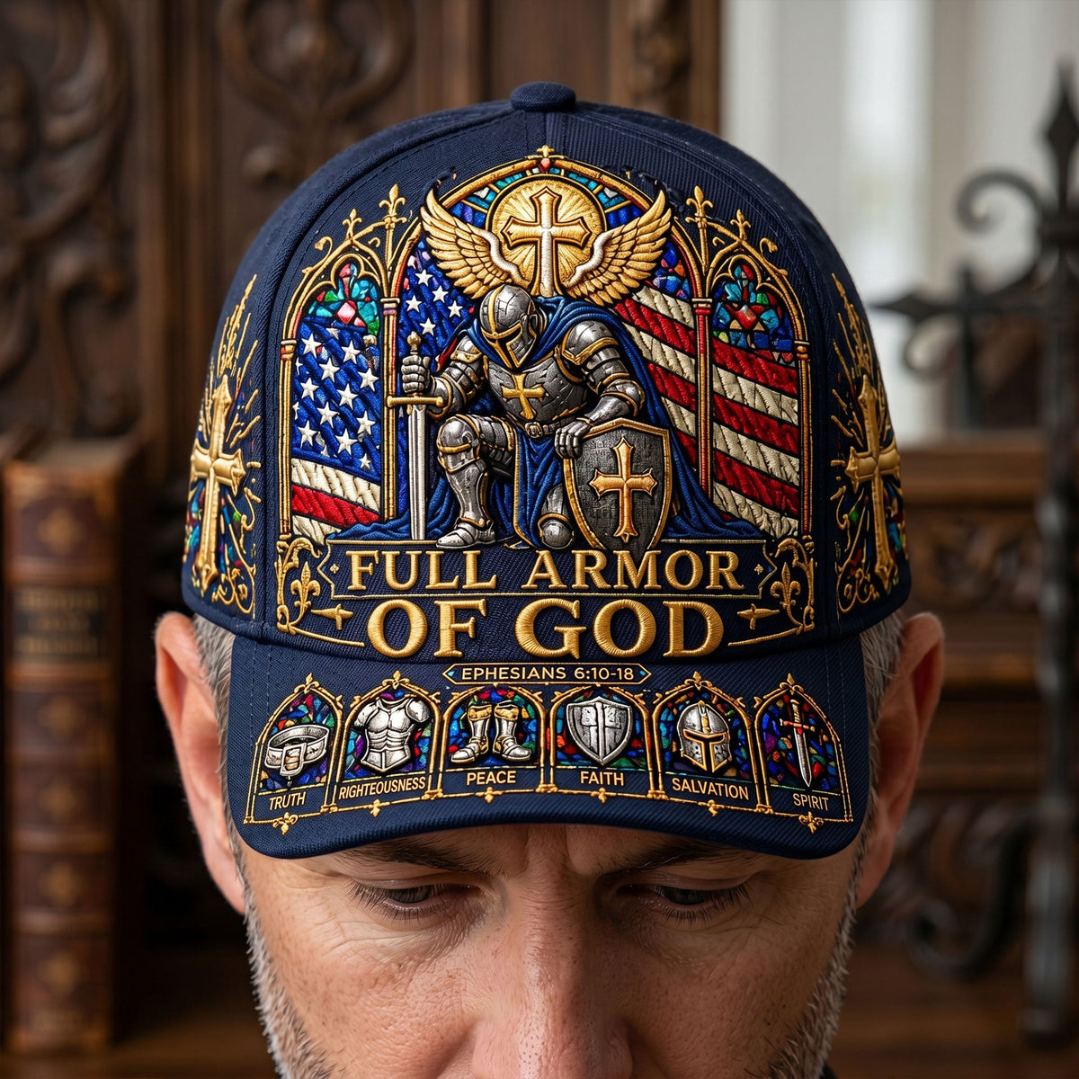 Armor Of God Classic Cap - Personalized Gifts For Christians 01pati190626