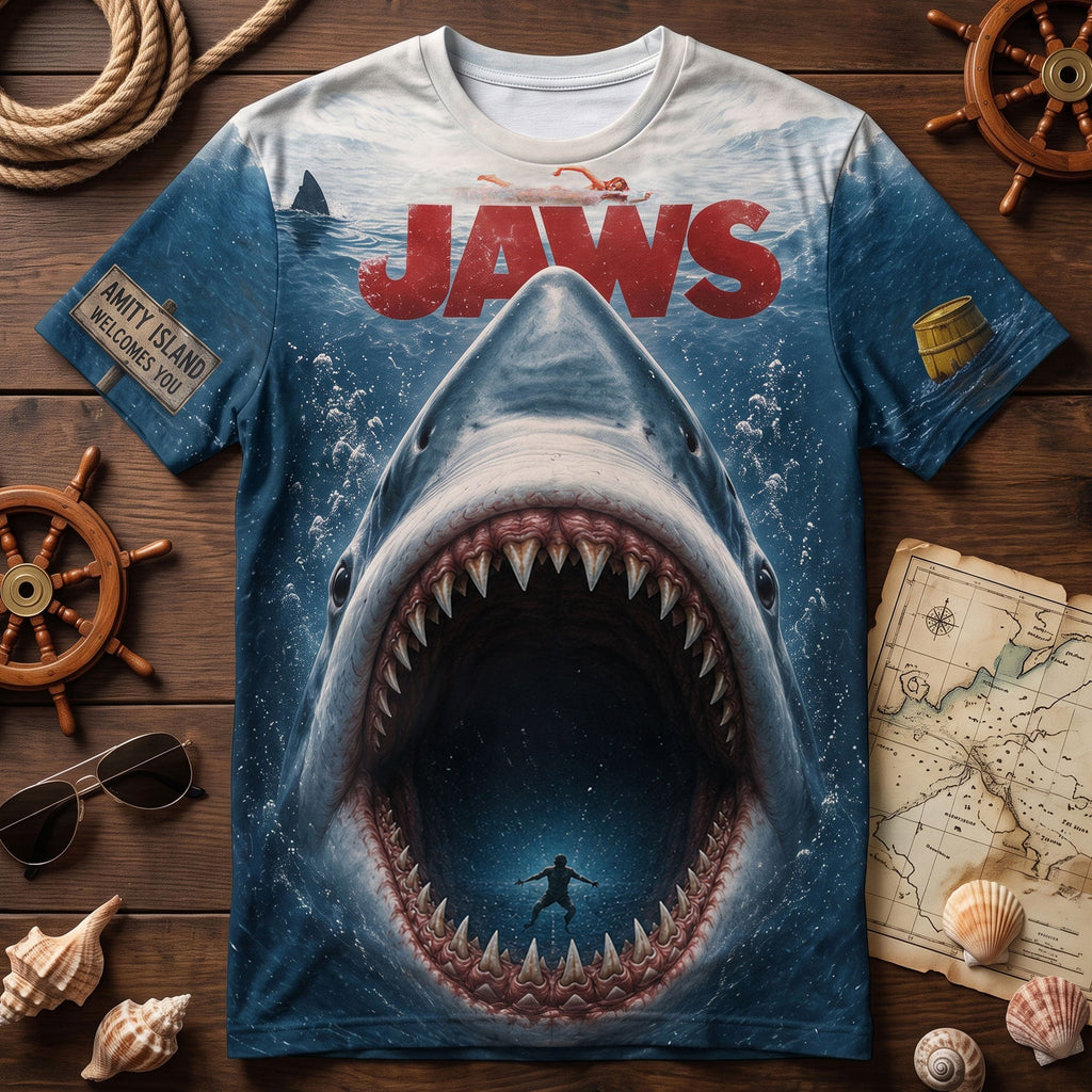Scary Blue Ocean Shirt - Personalized Gifts 01nati140726