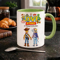 Love Journey Coffee Accent Mug - Personalized Gifts For Couple 06hudt230626