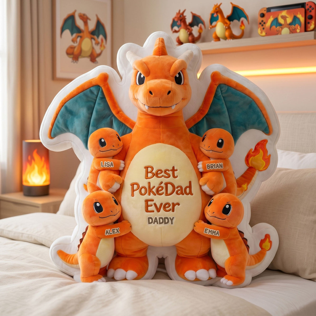 Guardian Of The Mystic Skies Custom Shape Pillow - Personalized Gifts For Dads 091pgti080626