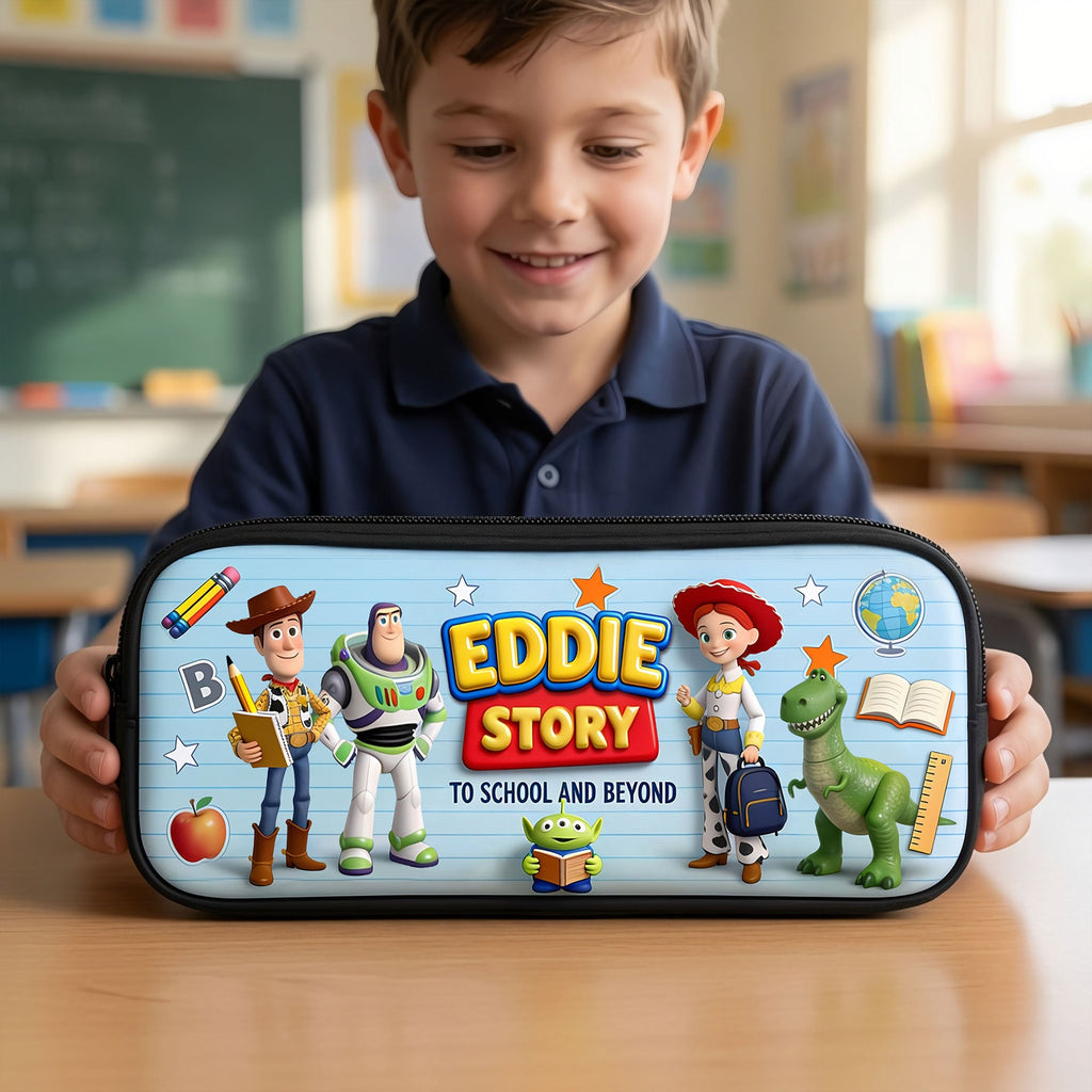 Friend's Adventure Pencil Case – Personalized Gifts For Kids 03pgti100726