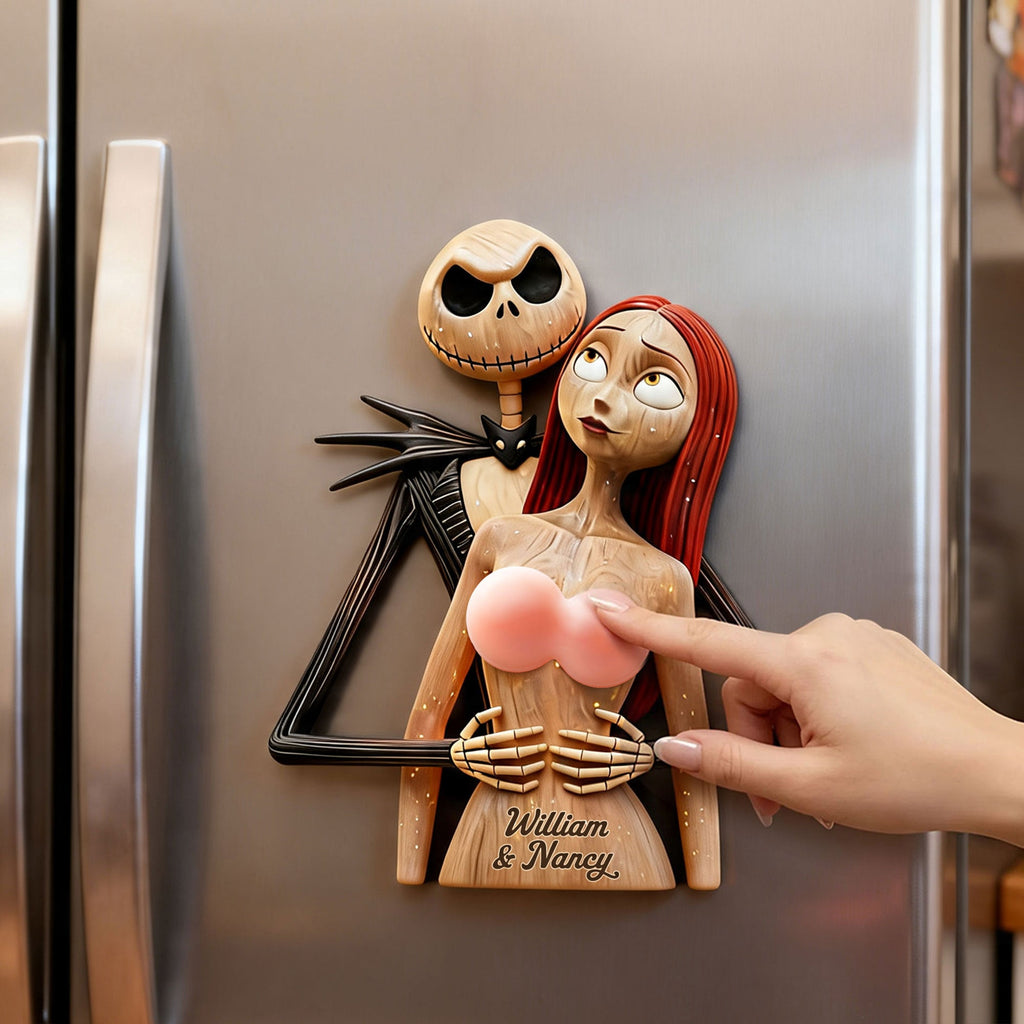 Eternal Love Anti-collision Acrylic Fridge  Magnet - Personalized Couple Gift 03ohti190626