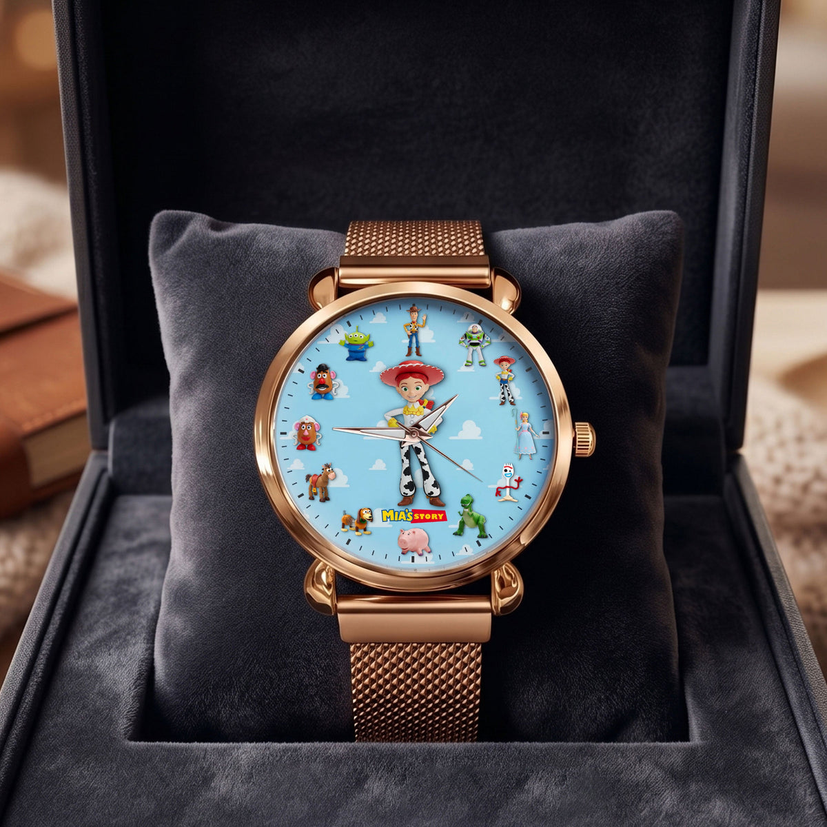 Lovely Characters Mesh Strap Quartz - Personalized Gifts 03nati230626