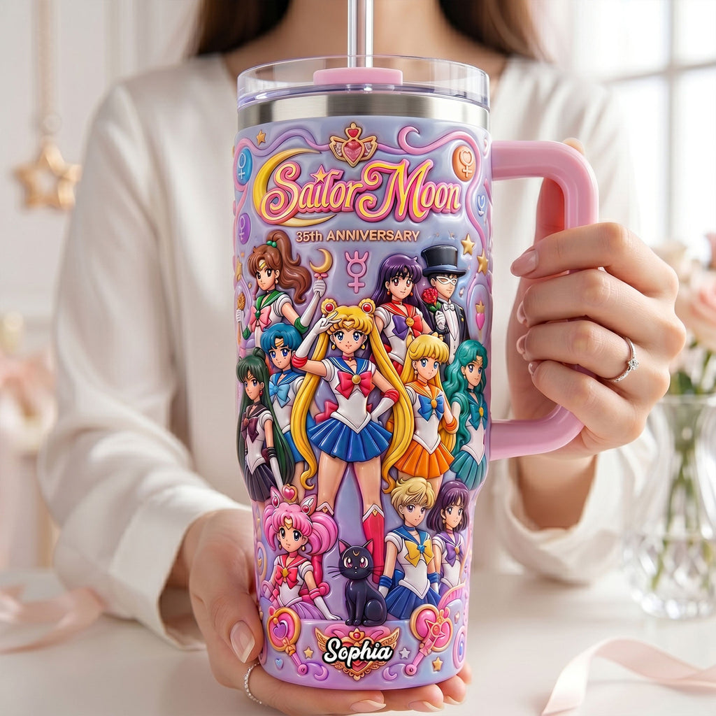 Cosmic Guardians 40oz Tumbler With Handle - Personalized Gifts 02qhti150626