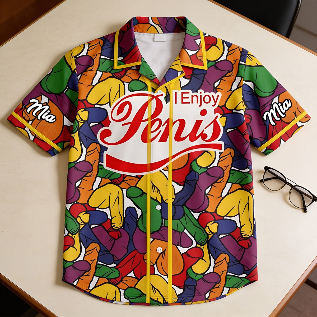 Naughty Penis Baseball Jersey - Personalized Gifts 01nati120626