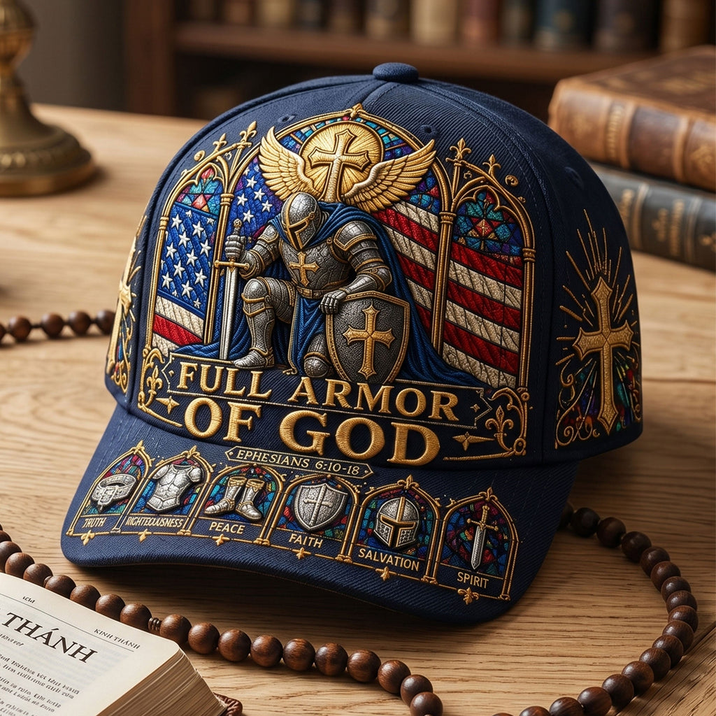 Armor Of God Classic Cap - Personalized Gifts For Christians 01pati190626