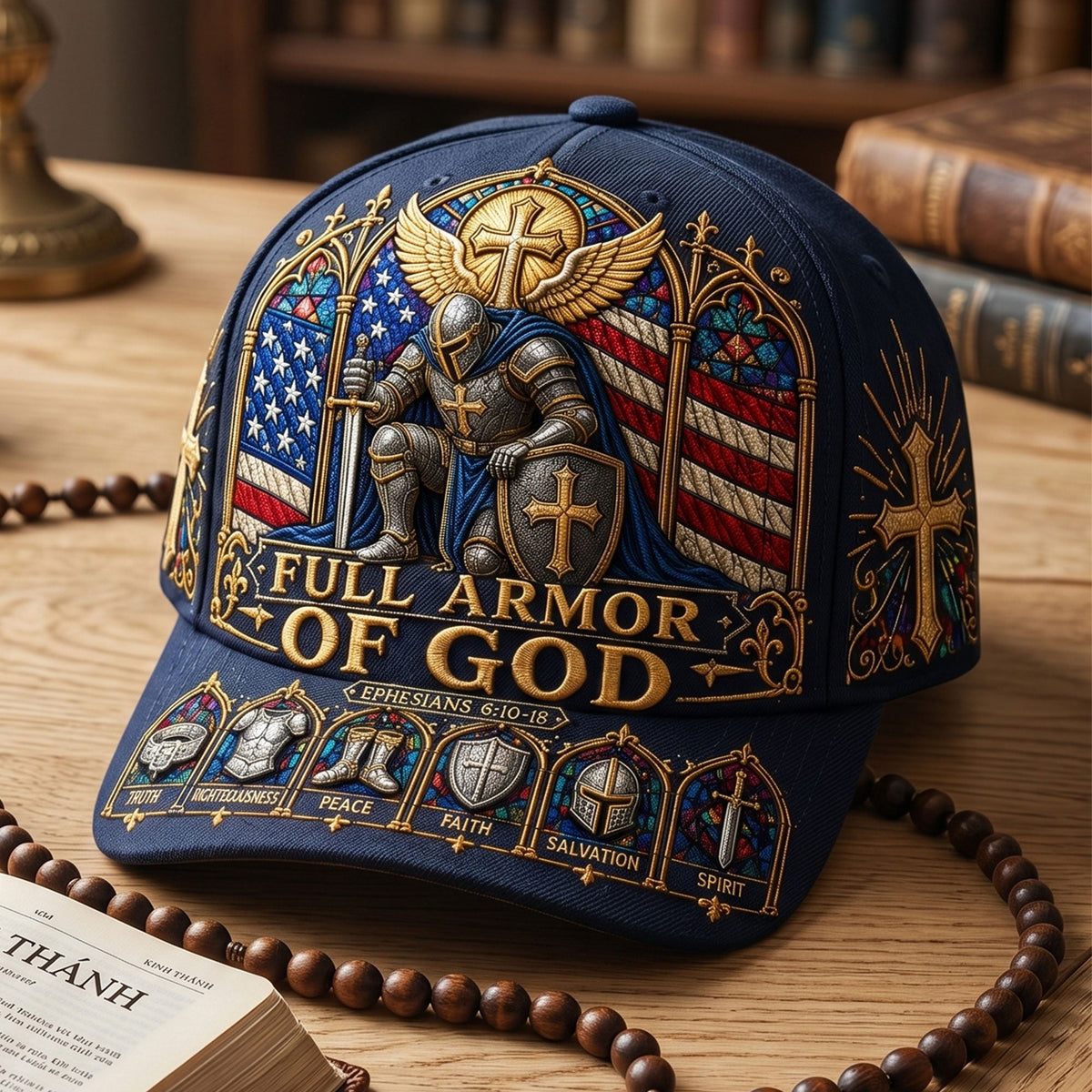 Armor Of God Classic Cap - Personalized Gifts For Christians 01pati190626