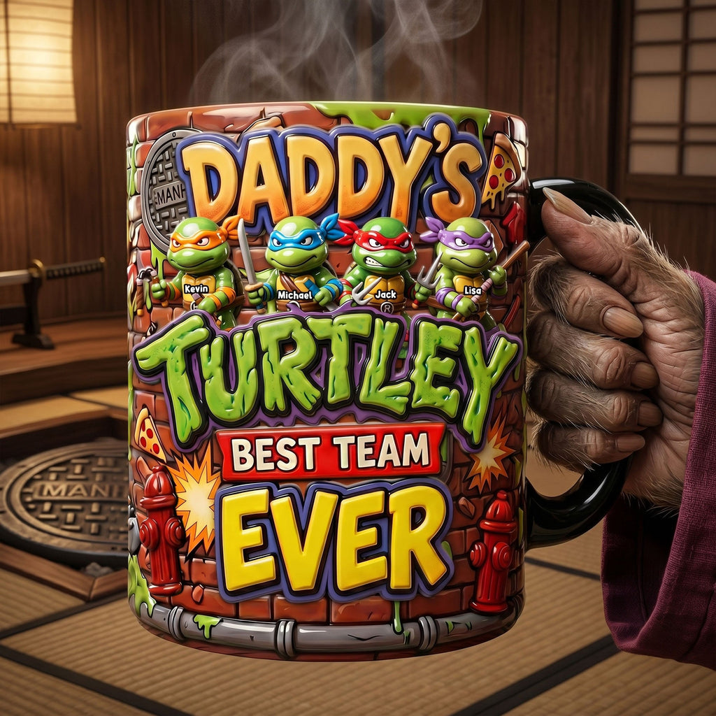 Tactical Dad Squad Magic Coffee Mug - Personalized Gifts For Dad 04pati190526