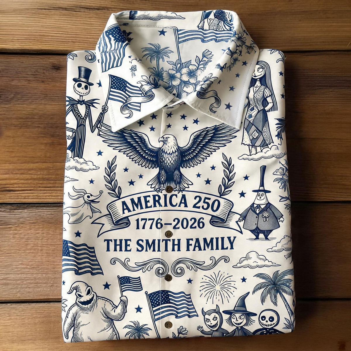 Fun Liberty Celebration Hawaiian Shirt Personalized Gifts For Family 06PATI040626