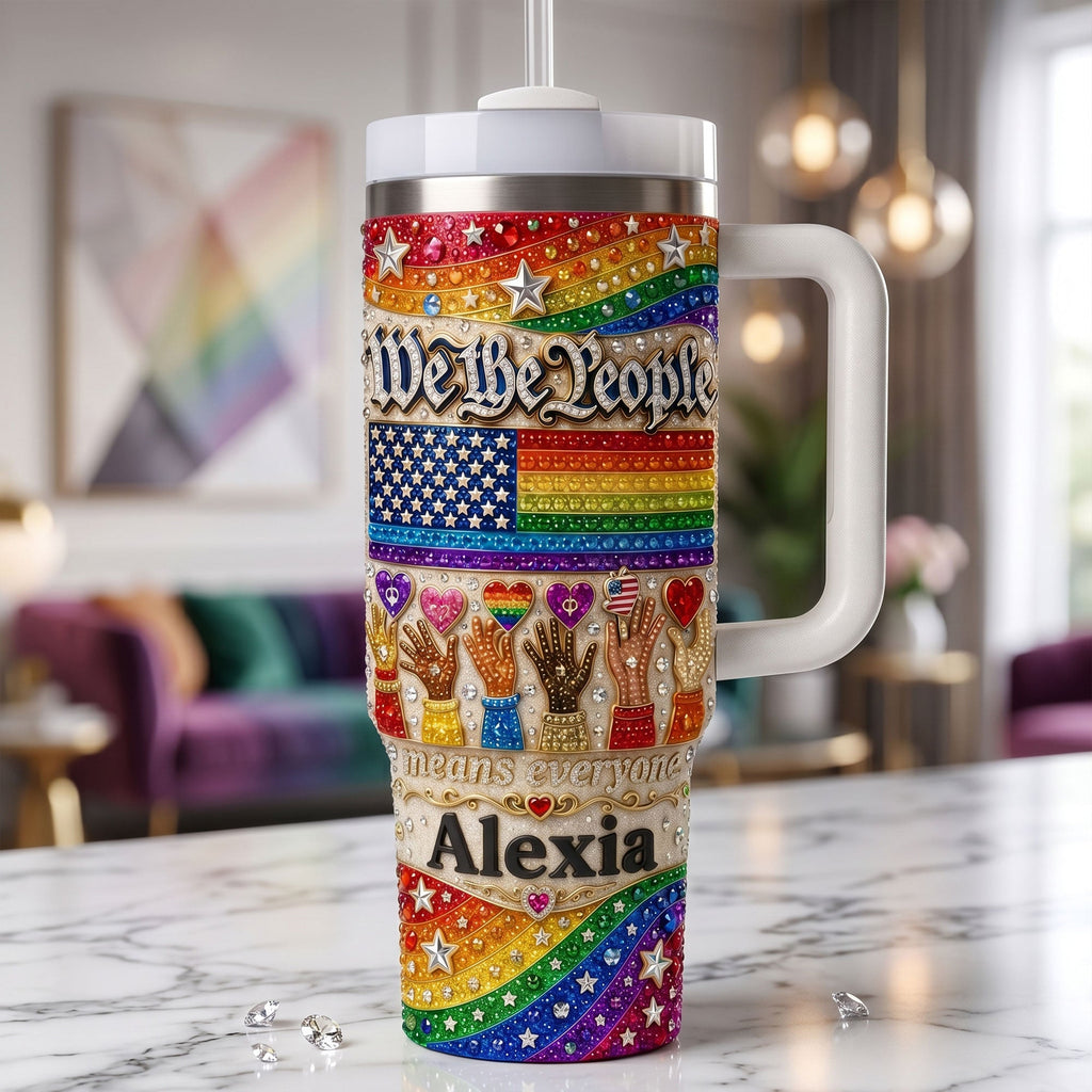 Pride Month We The People Tumbler - Personalized Gifts For LGBT 01pati150626
