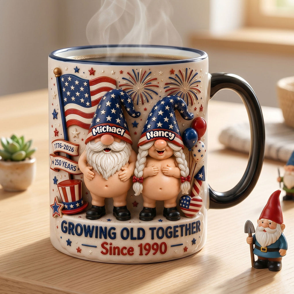 Growing Old Together Magic Coffee Mug - Personalized Gifts For Couple 02nati030626
