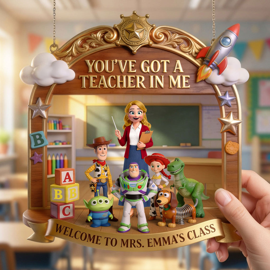 Welcome Classroom Acrylic Sign - Personalized Gifts For Teacher 03HATI040726