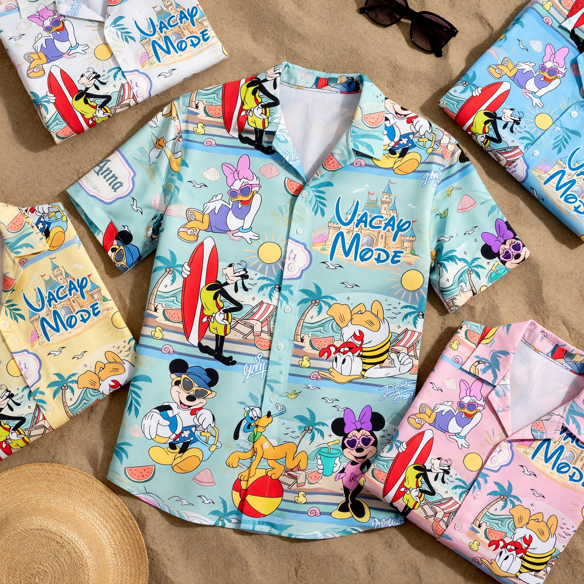 Cute Fun Summer Vacation Matching Hawaiian Shirt - Personalized Gifts For Family & Friends 03QHTI170626