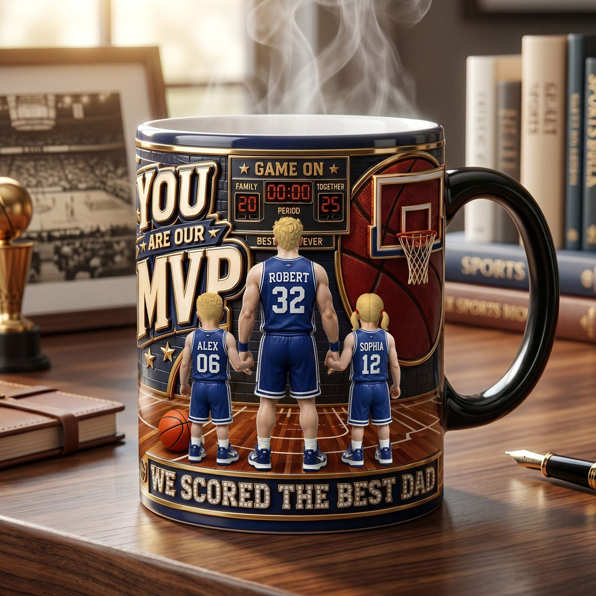 The Best Dad Magic Mug - Personalized Gifts For Dads 041tyti080626