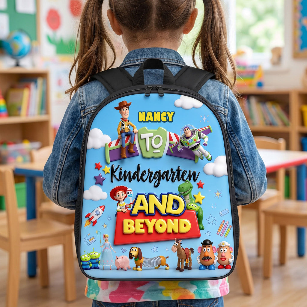 School-Day Adventure Backpack - Personalized Gifts For Kids School Bag 05NATI250626
