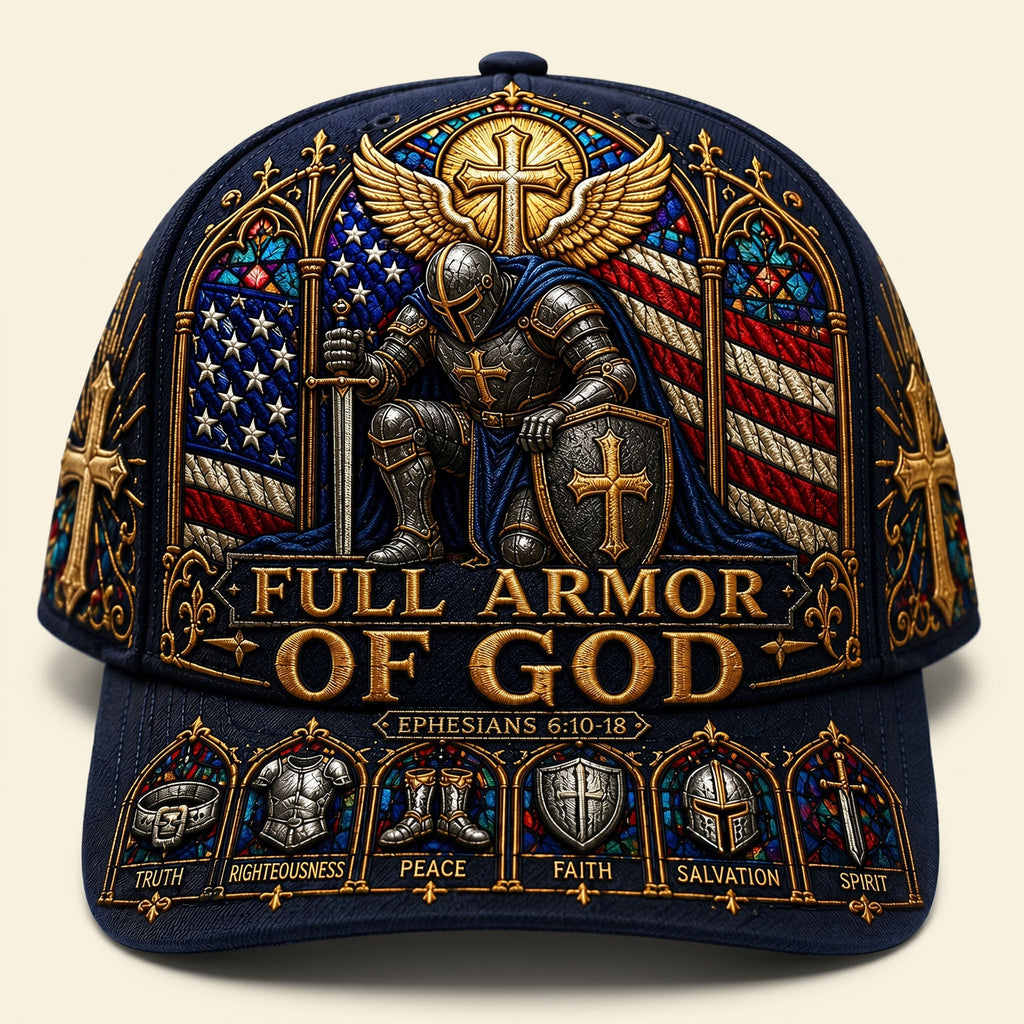 Armor Of God Classic Cap - Personalized Gifts For Christians 01pati190626