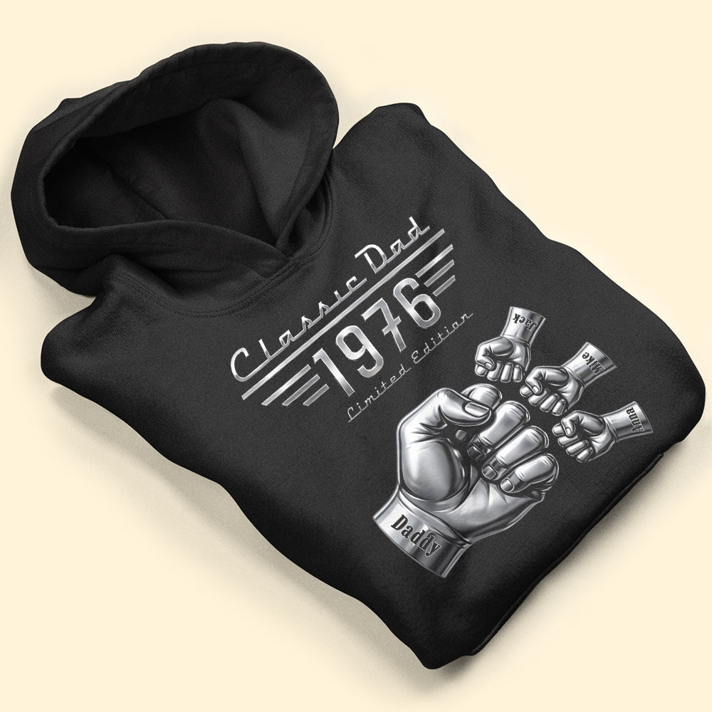 Classic Car Style Dad Shirt - Personalized Gifts For Dad 03nati190526