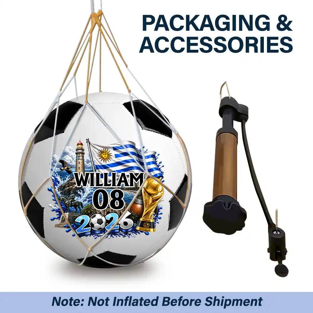National Flag Soccer Lover - Personalized Soccer Ball