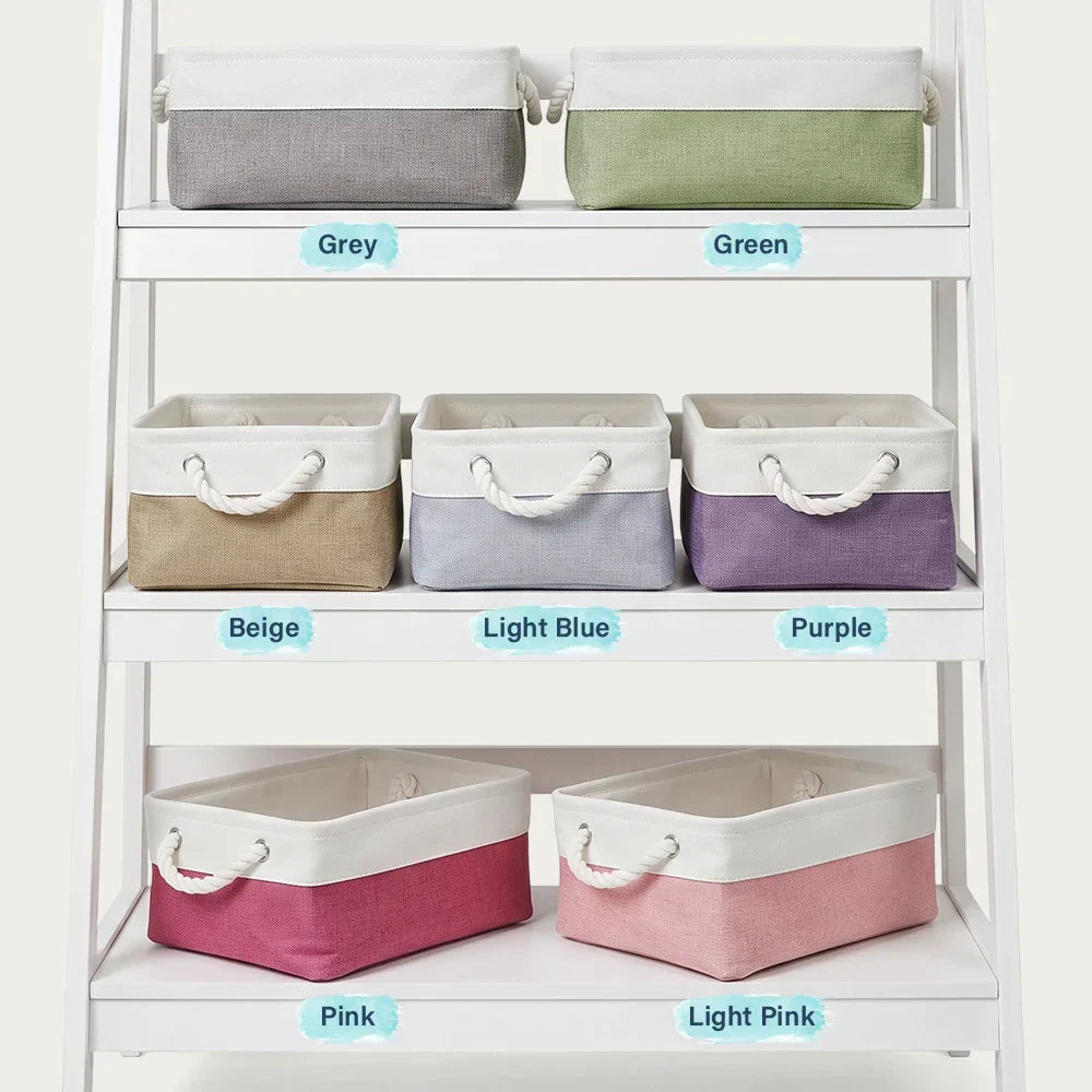 Custom Photo Colored Pencil Sketch Happy Family Dad Mom Kid Pet - Personalized Storage Basket