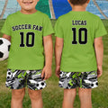 Soccer Football Baseball Basketball Son Daughter, Sport Lovers - Personalized Kids Clothing Set