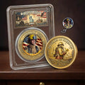 Custom Photo American Hero Firefighter Police Nurse EMT - Personalized Commemorative Keepsake Coin