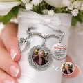 Wedding Walking Beside You Memorial - Personalized Lapel Pin