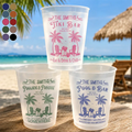 Where Every Hour Is Happy Hour - Personalized Frosted Cups