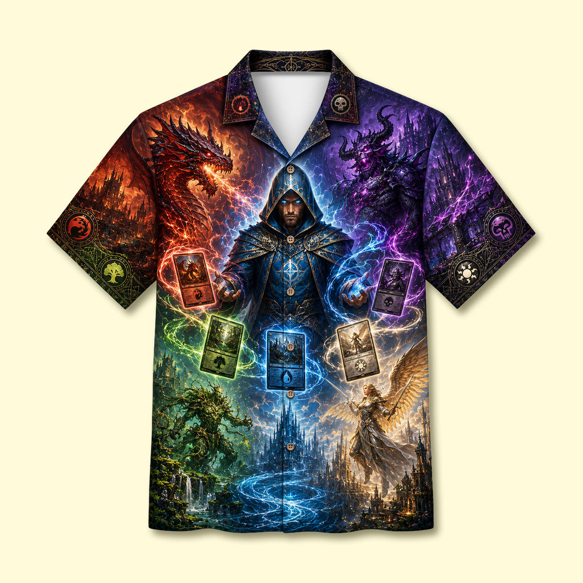 Fantasy Warrior Hawaiian Shirt - Personalized Gifts For Fantasy Lovers 03nadh290626