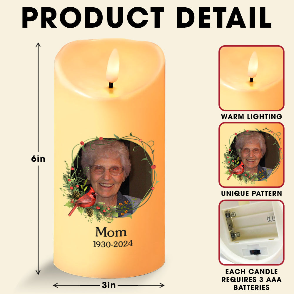 Heaven Dog LED Candle - Custom Photo Gifts For Dog Lovers 03qhti270326