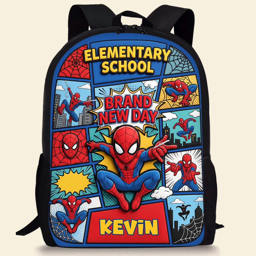 Hero Adventure Backpack - Personalized Gifts For Kids School Bag 01pata020726